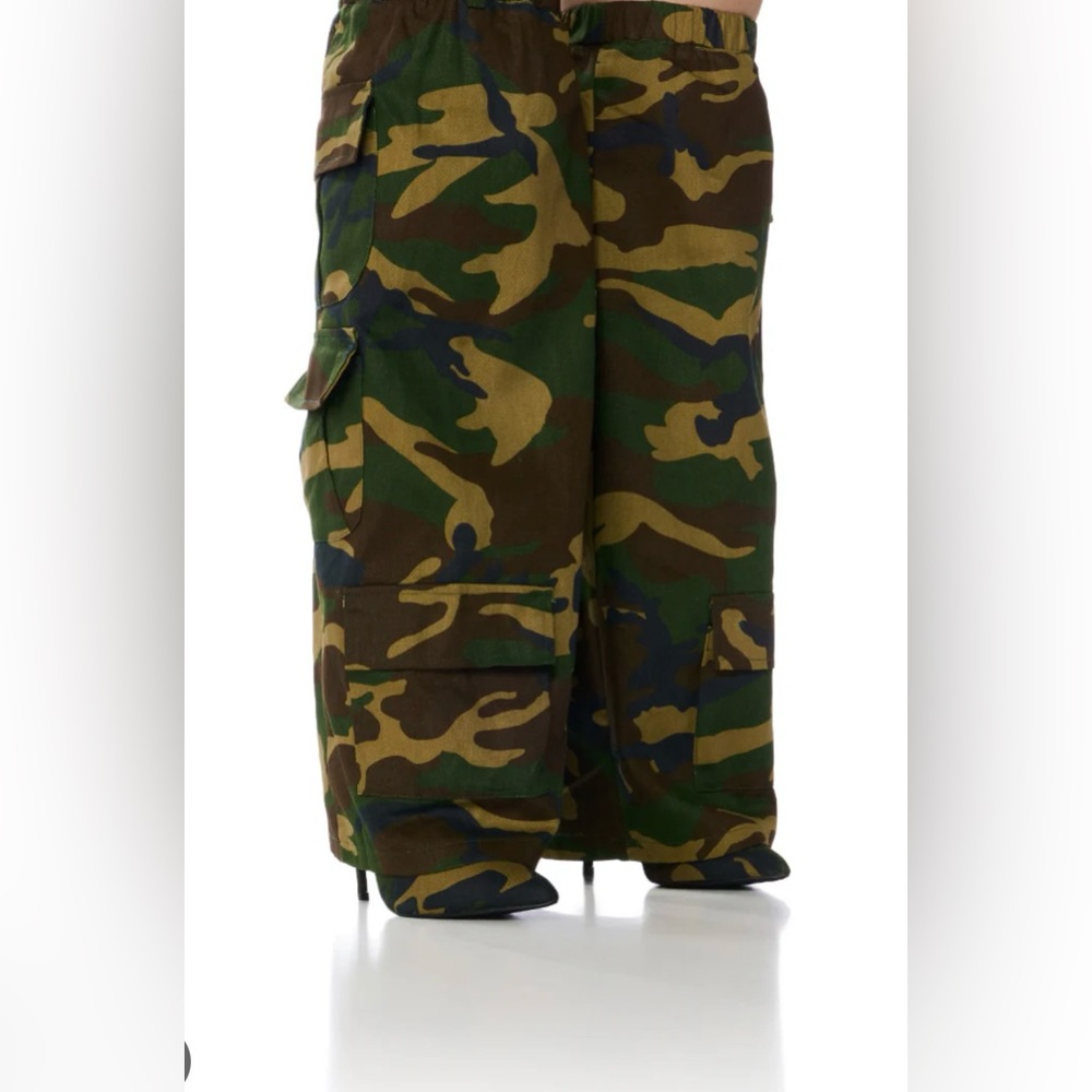Camouflage Ankle Boots for Women